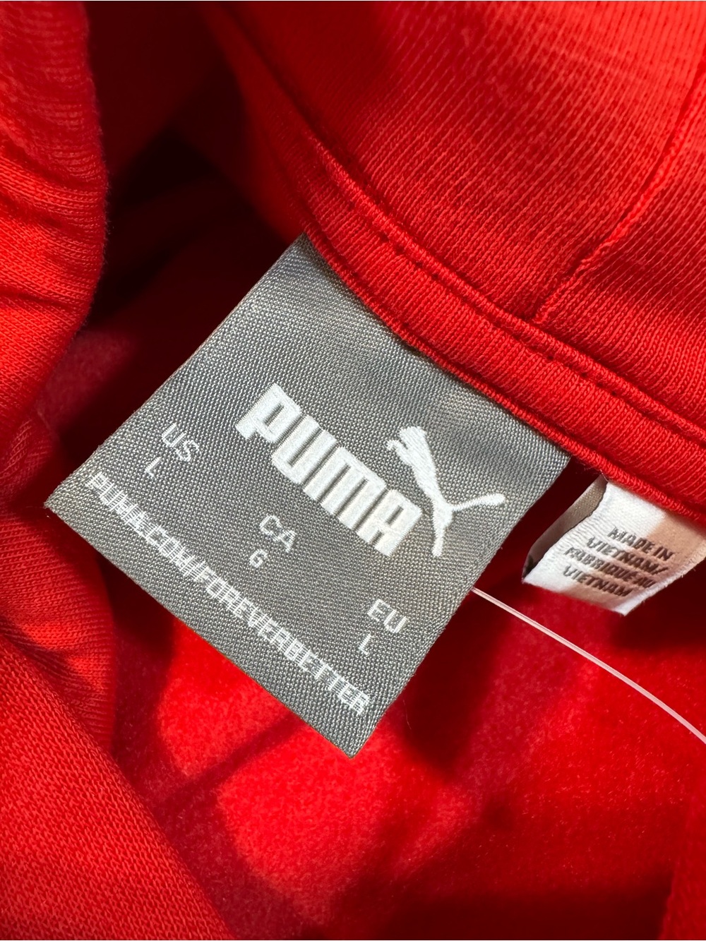 Puma Hoodie SZ LG NWT - Picture 4 of 8